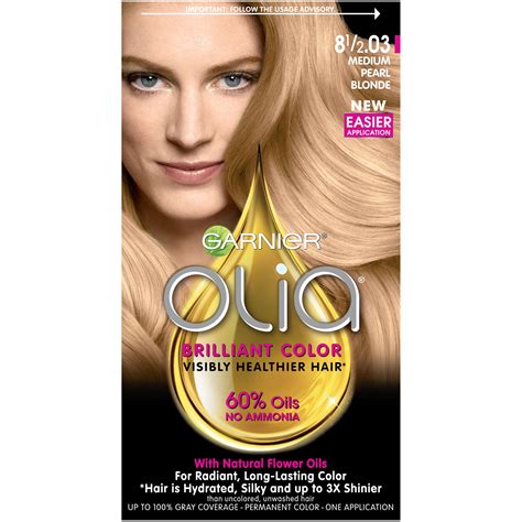 garnier olia oil powered permanent hair colour